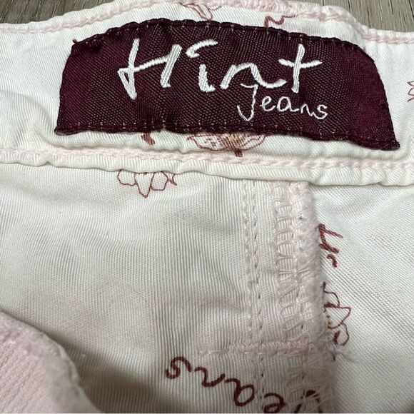 Vintage y2k Hint capri corduroy jeans in light pink. NWOT sz 13 low rise - Picture 10 of 13